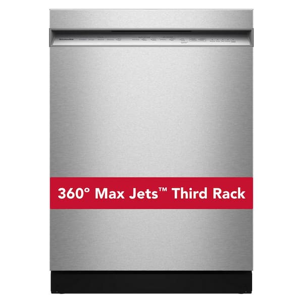 24 in. Front Control Built-In Tall Tub Dishwasher in PrintShield Stainless with ProDry System