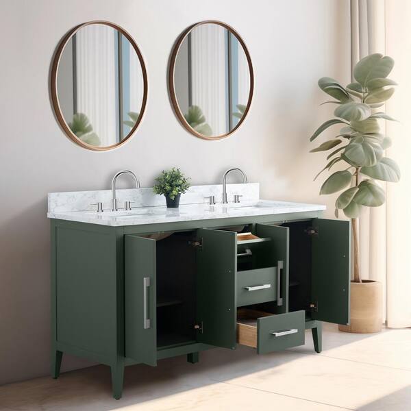 remodel 05 V.A. 『VANITY BOX』 Vanity Art Laval 60 in. W x 22 in. D x 34 in. H Single Sink