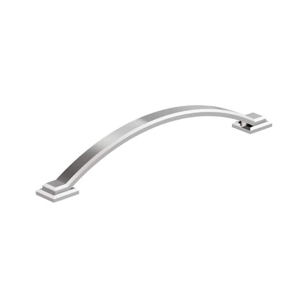 Amerock Sheffield 6-5/16 in. Center-to-Center Traditional Polished Chrome Arch Cabinet Pull