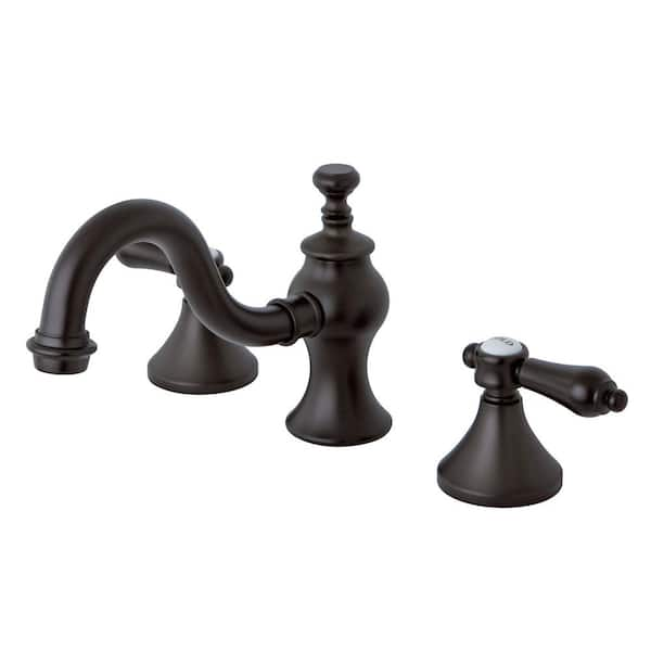 Kingston Brass Bel-Air 8 in. Widespread 2-Handle Bathroom Faucet in Oil ...