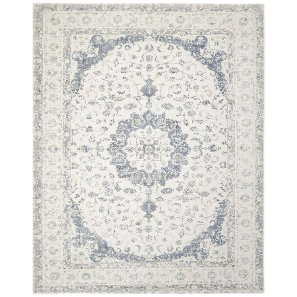 Leena Contemporary Ivory 3 ft. x 5 ft. Area Rug