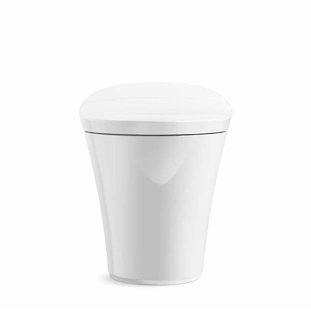 Elongated High-Efficiency Intelligent Toilet with Dual Flush and Heated Seat