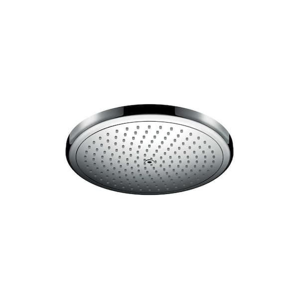 Hansgrohe Croma 1-Spray Patterns 2.5 GPM 11 in. Fixed Shower Head in Chrome