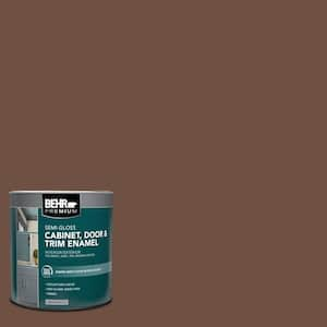 1 qt. #PPU3-19 Moroccan Henna Semi-Gloss Enamel Interior/Exterior Cabinet, Door & Trim Paint