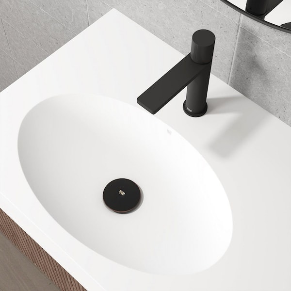 Bathroom Sink Pop-Up Drain 1-3/4 with Overflow in Antique Rubbed Bronze