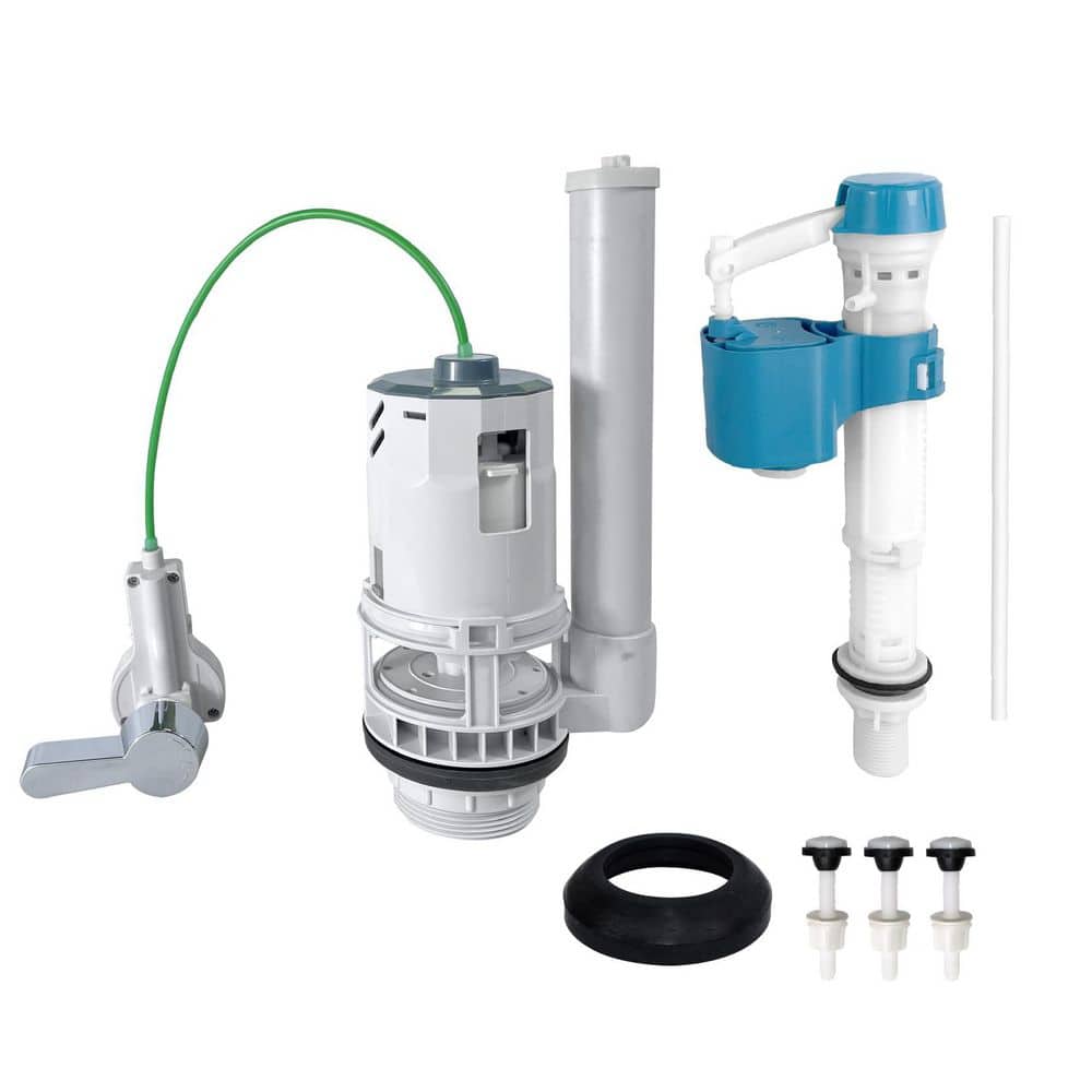Toilet Tank Replacement Kit for Lever-Handle Toilets, Includes Water-Saving Dual Flush Valve Replacement price history on PriceWatchPro