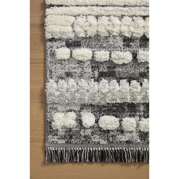 Home Decorators Collection Carlisle Anthracite 5 ft. x 6 ft. 8 in. Area Rug  39045 - The Home Depot