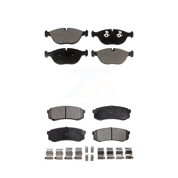 TEC Front Rear Ceramic Brake Pads Kit For 2000 Mercedes-Benz C43 AMG KTC-100614