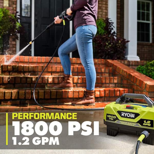 Reviews for RYOBI 1800 PSI 1.2 GPM Cold Water Electric Pressure