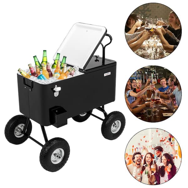 Cooler wagon hot sale with wheels