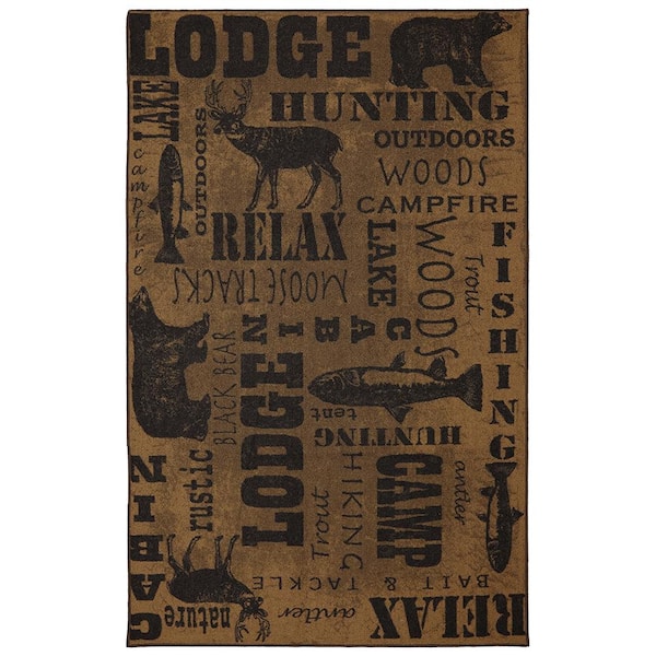 American Rug Craftsman Rustic Escape Multi 7 ft. 6 in. x 10 ft. Area Rug