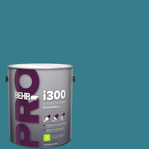 1 gal. #HDC-CL-27 Calypso Blue Eggshell Interior Paint