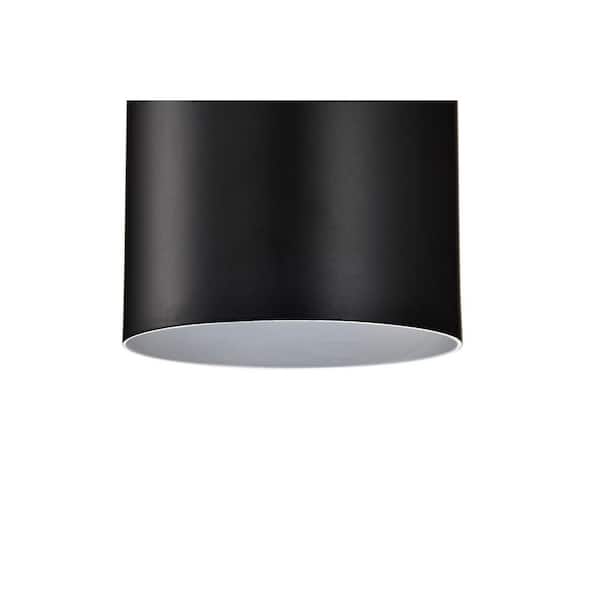Edvivi 1-Light Matte Black Modern Mini Pendant Light with