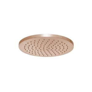Neo 1-Spray Patterns with 2.5 GPM 8 in. Ceiling Mount Rain Fixed Shower Head in Brushed Bronze