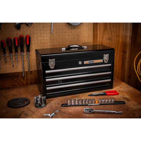 GearWrench - 3 Drawer Tool Box 12 L x 20 W x 8-1/2 D 83151