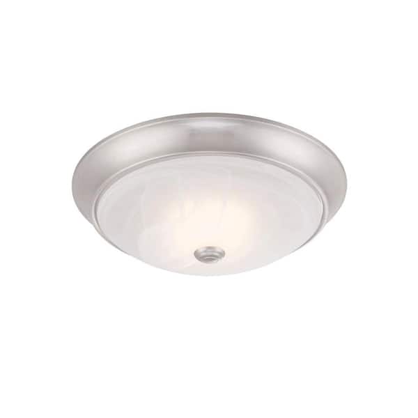 Designers Fountain Cirrus Satin Platinum LED Flushmount