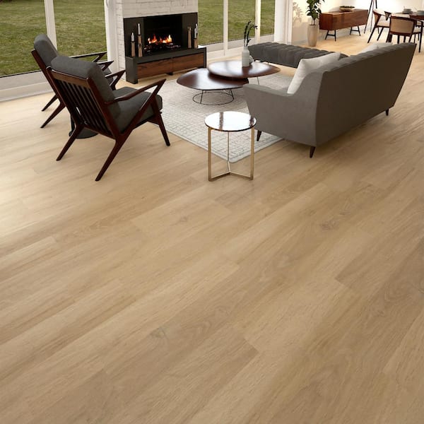 Hudspeth Maple 30 MIL x 8.7 in. W x 48 in. L Click Lock Waterproof Luxury Vinyl Plank Flooring (20.1 sqft/Case)
