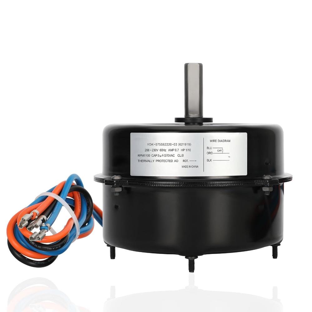 Single-Pack 621919 1/10 HP 208-230V 1100 RPM Three-Wire Condenser Fan Motor for Central Air Units price history on PriceWatchPro