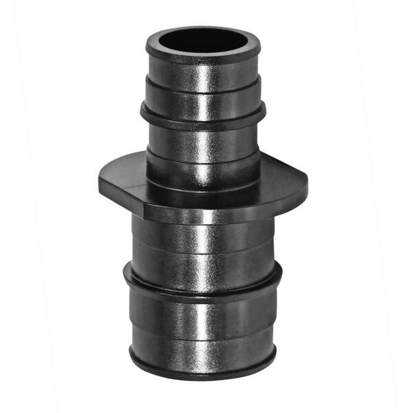 PLUMBFLEX 1/2 in. x 3/8 in. PEX-A Reducing Coupling Pipe Fitting Plastic Poly Alloy Expansion Barb in Black
