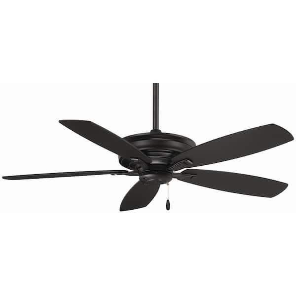 Kafe 52 in. Indoor Coal Ceiling Fan