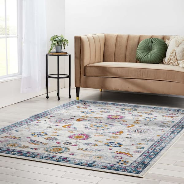 Anja Blue Outdoor Rug