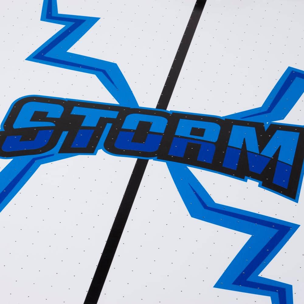 Storm MMXI 7-Foot Black and White Air Hockey Table