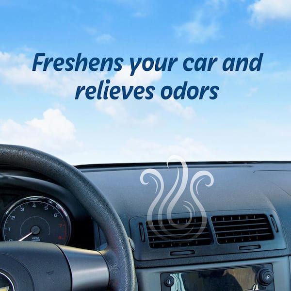 4-Pack Refresh Your Car Oil Diffuser Fresh Linen, Beige
