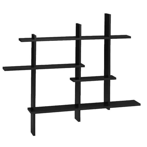 Unbranded 41 in. x 48.5 in. Black Deluxe Standard Display Shelf