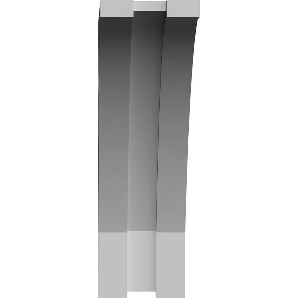 Naple White PVC Decorative Corbel 1-7/8"W x 4"D x 6"H