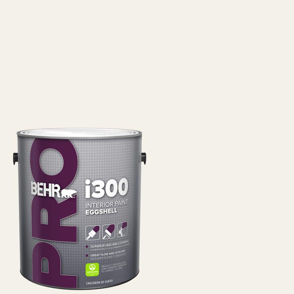 BEHR PRO 1 gal. WB200 Popped Corn Eggshell Interior Paint PR33001