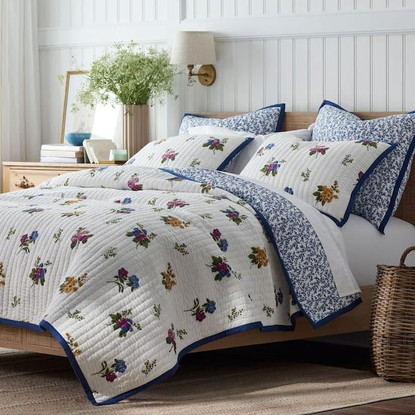 Company Cotton Alden Floral Quilt