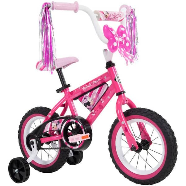 Huffy Disney Minnie Mouse 12 in. Peony Pink Girls' Bike