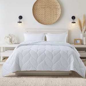 Antimicrobial Cotton Full/Queen Down Alternative Comforter