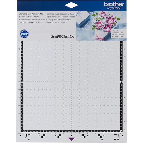 ScanNCut DX Scanning and Cutting Mat, Standard Tack Adhesive, 12 in. x 12 in. Arts and Crafts Tools for Cutting Machines