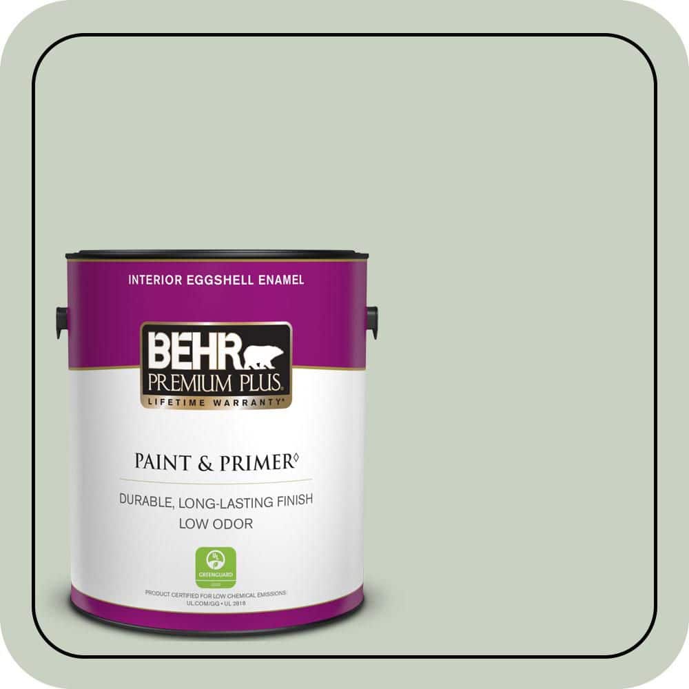 1 gal. #PPU11-12 Mild Mint Eggshell Enamel Low Odor Interior Paint & Primer price history on PriceWatchPro