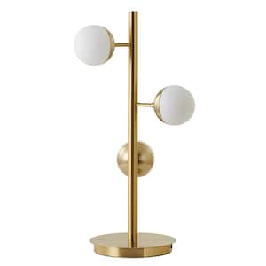 Golden 23.6 in. Brass Table Lamp