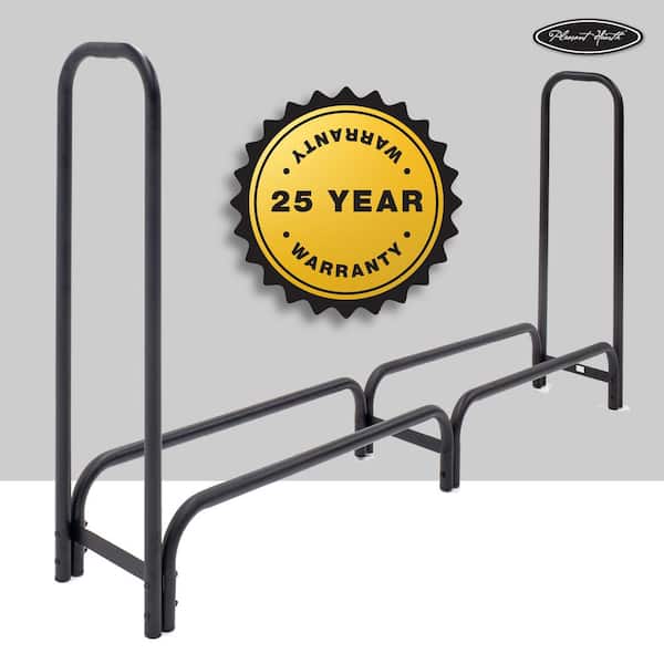 Firewood Rack Stand for Indoor, 18in Metal Fireplace Logs Rack w/Adjustable Feet, Outdoor Firewood Storage Rack Holders for Patio/Backyard, Wood Racks for Firewood, Black, 2018 Firewood Rack Stand for Indoor, 18in Metal Fireplace Logs Rack w/Adjustable Feet, Outdoor Firewood Storage Rack Holders for Patio/Backyard, Wood Racks for Firewood, Black, 2018