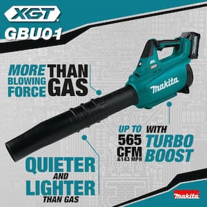 XGT 40V max Brushless Cordless Leaf Blower (Tool Only) with XGT 40V Max 4.0Ah Battery