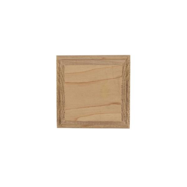 Deckorators 4 in. x 4 in. Hatteras Castine Cedar Wood - No Hole Post Cap