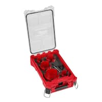 Deals on Milwaukee Big Hawg Carbide Hole Saw Kit 9-Piece with PACKOUT Case