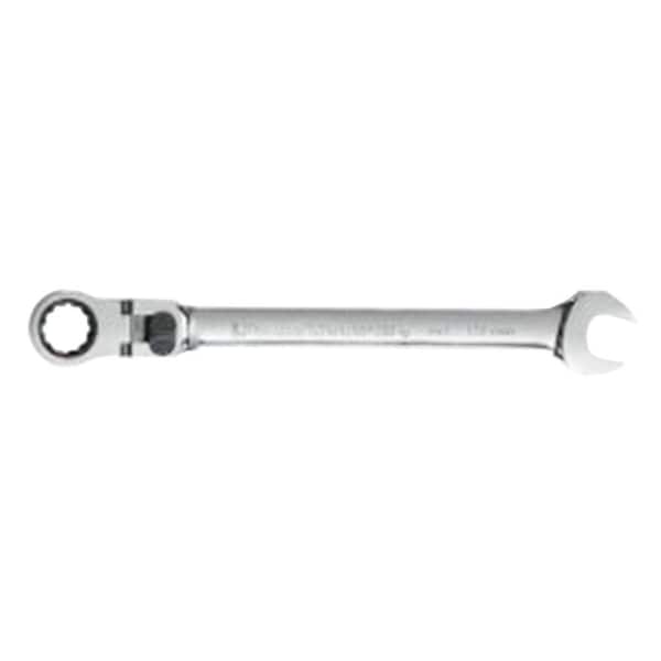 GEARWRENCH 24 mm Metric 72-Tooth Flex Head Combination Ratcheting Wrench