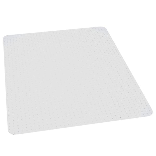 ES Robbins EverLife Chair Mat for Medium Pile Carpet, 46 in. x 60 in., Clear
