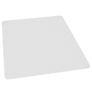 Kavka Odin Rectangle Water Resistant Chair Mat with Straight Edge