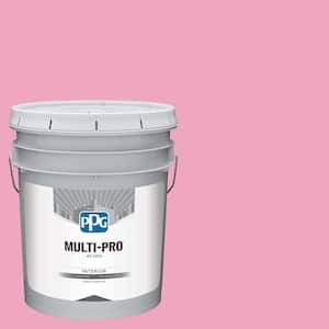 5 gal. PPG1181-4 Tickled Pink Eggshell Interior Paint