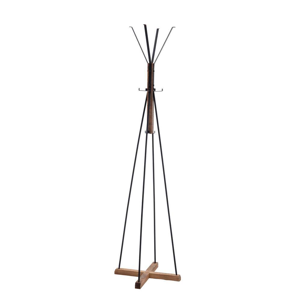 Crawford & Burke Dorrigo Natural Brown Coat Rack 036661CR The Home Depot