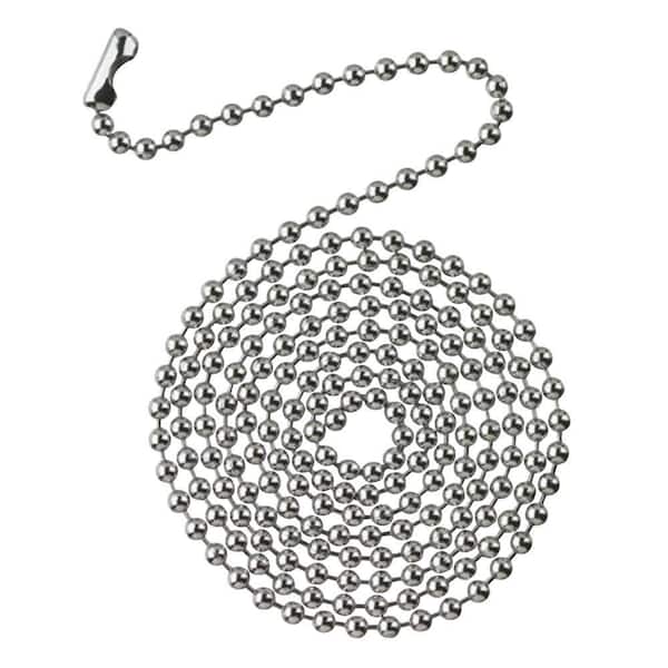 Westinghouse 3 ft. Chrome Beaded Chain with Connector