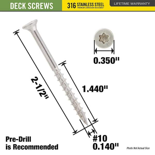 Flat Head Screws With Torx Screws Set, Wood Screws, Plate Screws, Wood