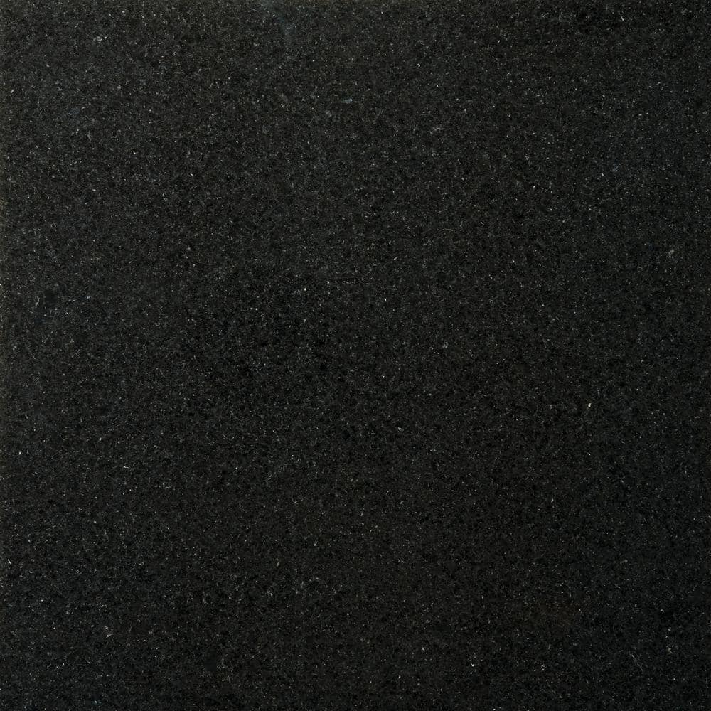 Emser Granite Absolute Black Polished 12.01 in. x 12.01 in