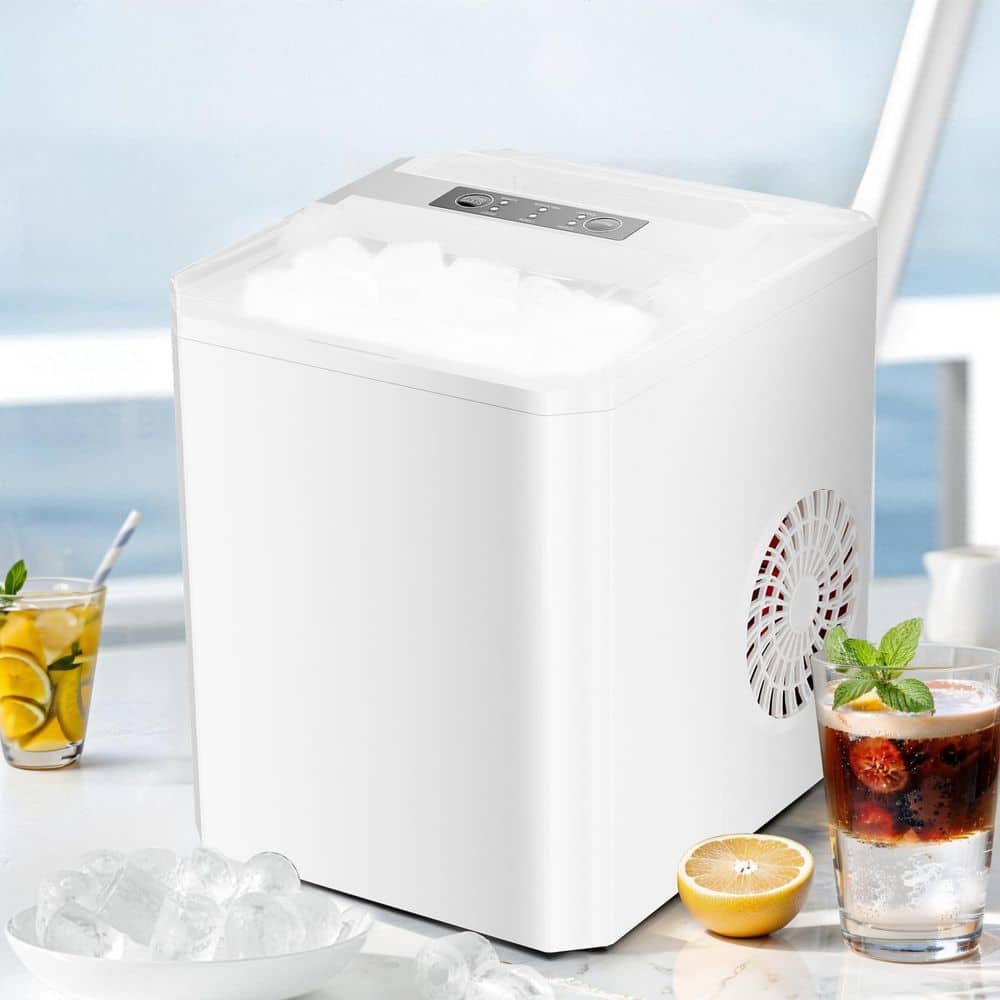 41 oz. Stainless Steel Snow Cone Machine in White with Ice Maker, Self Cleaning price history on PriceWatchPro