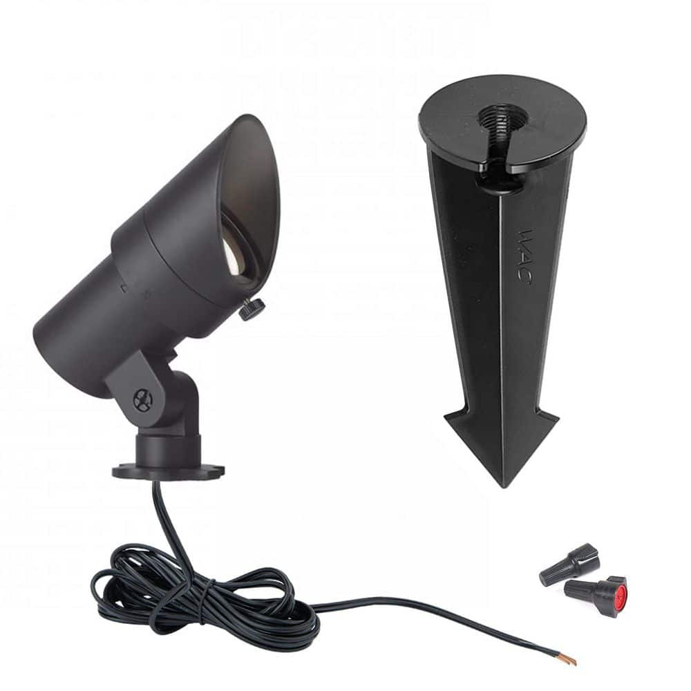 Black Aluminum 12V LED Mini Accent Light